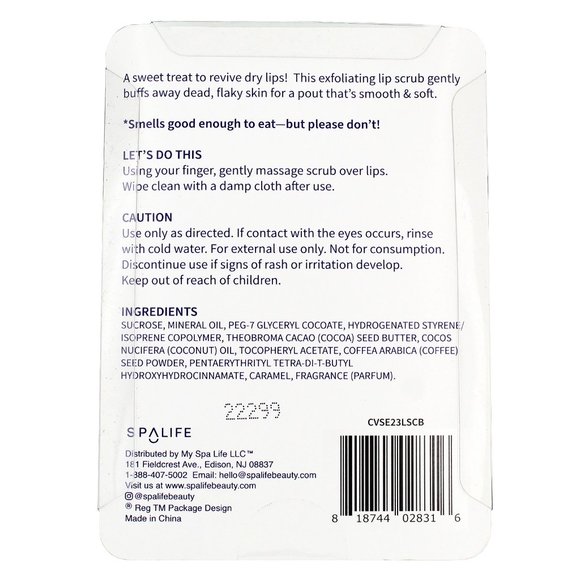 3PC Spalife Easter Chicks, Jelly Bean, Chocolate Bunny Scented Lip Scrub 0.53oz - Picture 3 of 7